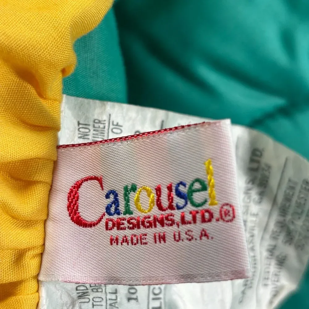 Carousel Designs Vintage Baby Nursery Crib Bedding Set ABC Decor Bright 3 Piece